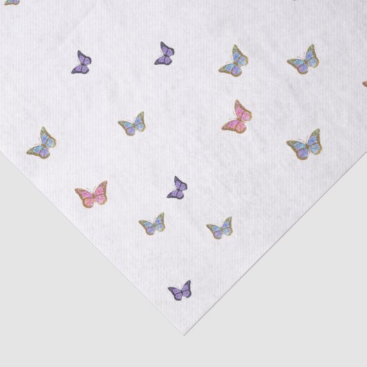 kleine vlinder tissuepapier (Detail)