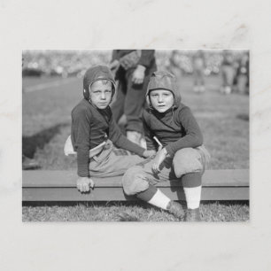 Kleine voetballers, 1925 briefkaart