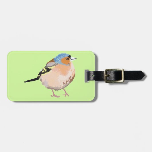 kleine vogel bagagelabel (Voorkant horizontaal)