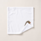 Kleine vogel Handdoeken set. (Wasdoekje)