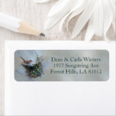 Kleine Vogel Terugkeer  Etiket (Insitu)