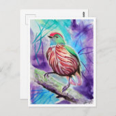 Kleine vogels #12 briefkaart (Voorkant / Achterkant)