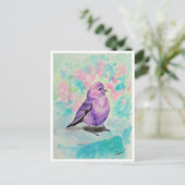 Kleine vogels #3 briefkaart (Staand voorkant)