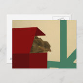 Kleine vogels briefkaart (Voorkant / Achterkant)