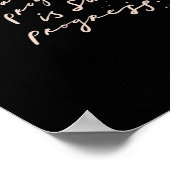 Kleine vooruitgang is nog steeds vooruitgang - pos poster (Hoek)