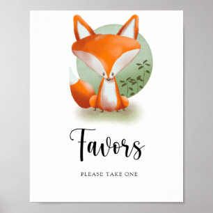 Kleine Vos is onderweg \ Favorieten Poster
