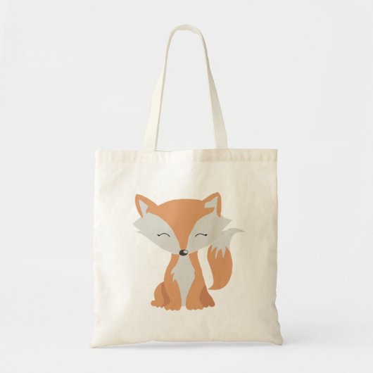 kleine vos tote bag (Voorkant)