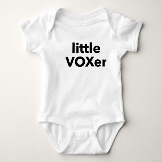 Kleine VOXer Romper (Voorkant)