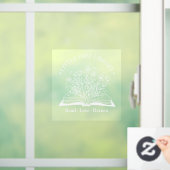 Kleine Vrije Bibliotheek Venster Cling Raamsticker (Huis)