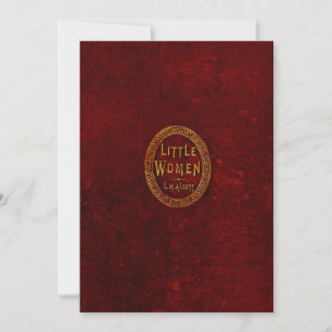 Kleine vrouwen Blanco flat card