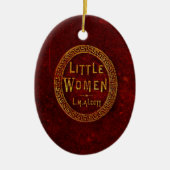 Kleine vrouwen | keramisch ornament (Voorkant)