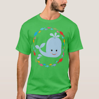 Kleine walvis 1 t-shirt