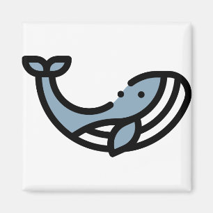Kleine walvis magneet