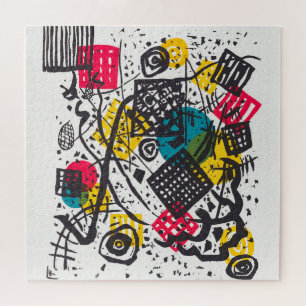 Kleine Welten V (Kleine Wereld V) Wassily Kandinsk Legpuzzel