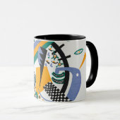 Kleine werelden IV, Abstract, Wassily Kandinsky Mok (Voorkant rechts)