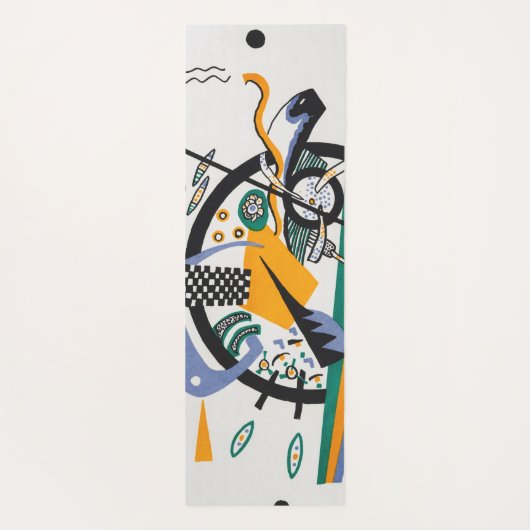 Kleine werelden IV, Abstract, Wassily Kandinsky Yogamat (Achterkant)