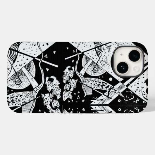  Kleine Werelden VI - Kandinsky Abstracte Kunst Case-Mate iPhone Case (Achterkant (horizontaal))