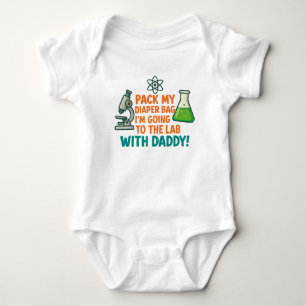 Kleine Wetenschapper Lab Buddy Baby Body Romper