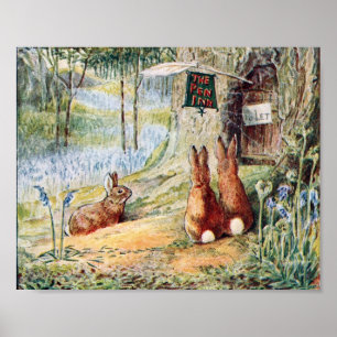 Kleine Wezentjes Kinderboek Illustratie Poster