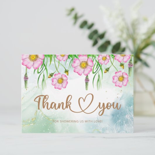 Kleine Wildbloem is onderweg dankzij je kaart (Staand voorkant)