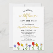 Kleine wilde Baby shower Kaart (Voorkant)