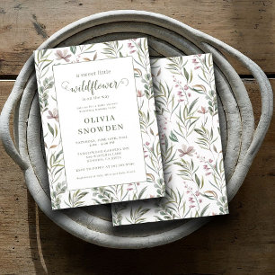 Kleine wilde Baby shower Kaart