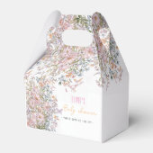 Kleine wilde bloem is in bloei bedankdoosjes (Voorkant Zijde)