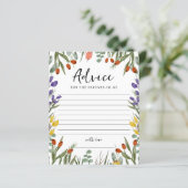 Kleine wilde bloem op weg naar Herfst Advice Ouder (Staand voorkant)