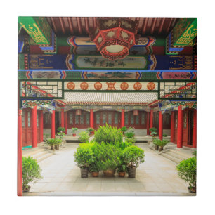 Kleine Wilde Gans Tempel, China Tegeltje