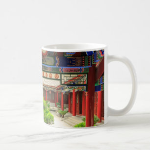 Kleine Wilde Ganzen Tempel, China Koffiemok