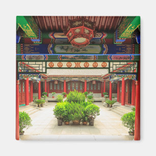 Kleine Wilde Ganzen Tempel, China Magneet