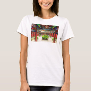 Kleine Wilde Ganzen Tempel, China T-shirt