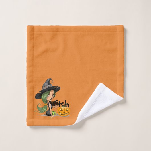 Kleine Witch Wash Cloth Washandje (Wasdoekje)