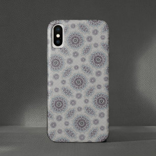 Kleine Witte Bloemige Gevallen iPhone X Hoesje