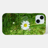 Kleine Witte en Gele Miniatuur Daisy Case-Mate iPhone Case (Achterkant (horizontaal))