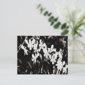 Kleine witte orchideeën briefkaart (Staand voorkant)