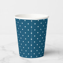 Kleine witte Stippen op blauw
