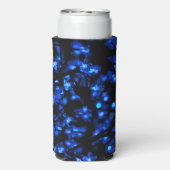 Kleine witte tand op blauw (Seltzer Achterkant)