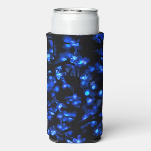 Kleine witte tand op blauw (Seltzer Achterkant)