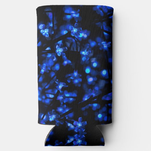 Kleine witte tand op blauw (Achterkant)