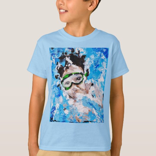 Kleine wolf t-shirt (Voorkant)