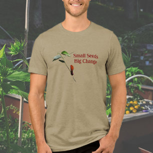 Kleine Zaden Grote Verandering Eco-vriendelijke Ea Tri-Blend Shirt