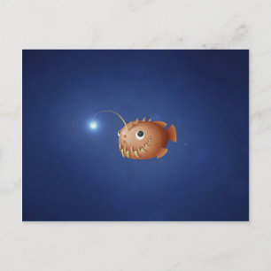 Kleine zeeduivel briefkaart