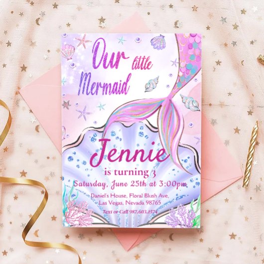 Kleine zeemeerdag onder de Zee Partij Kaart