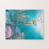 Kleine zeemeermin 1 puzzel legpuzzel (Horizontaal)