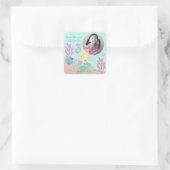 Kleine Zeemeermin Foto Sticker Blonde 3 (Tas)