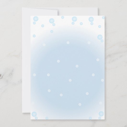 Kleine Zeemeermin-Kaarten met foto Kaart (Achterkant)