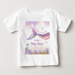 Kleine Zeemeermin Pastel Oceaan Meisje