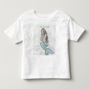 Kleine Zeemeermin Sprookjes Fantasy Kunst T-Shirts