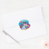 Kleine zeemeermin stickers (Envelop)